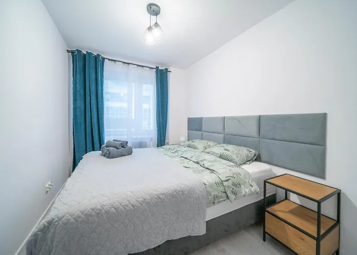 Stylowy Blue Self Check In 24h Apartment