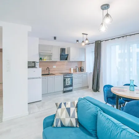 Stylowy Blue Self Check In 24h Apartment *